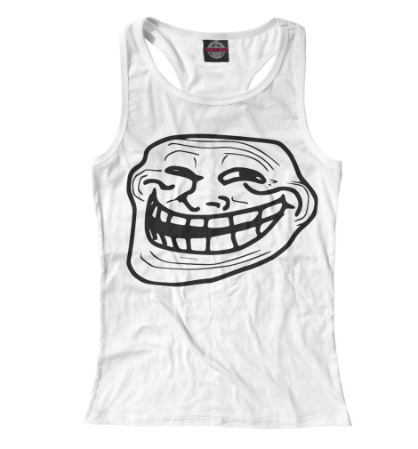 

Майки борцовки Print Bar, Белый, Троль