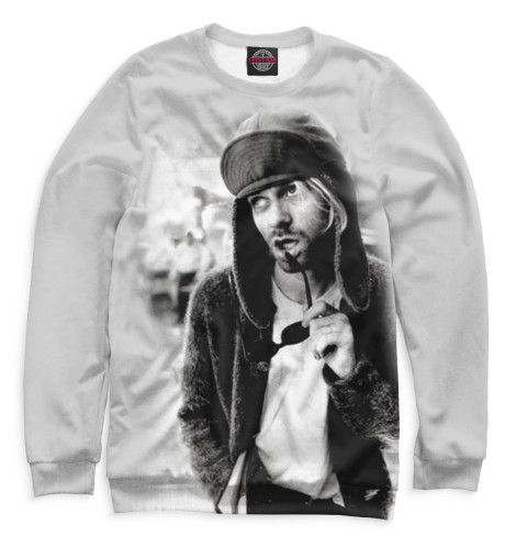 

Свитшоты Print Bar, Белый, Kurt Cobain