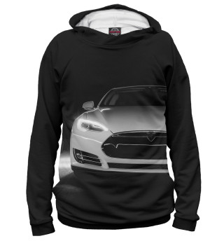 Худи для девочки Tesla Model S