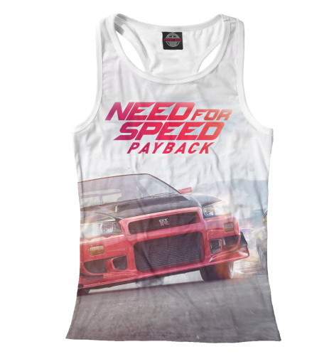 

Майки борцовки Print Bar, Белый, Need For Speed