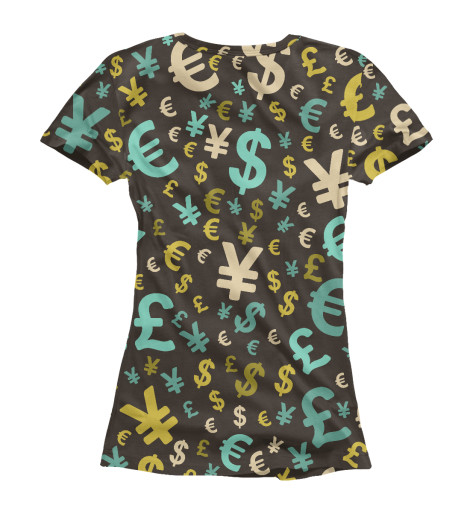 

Футболки Print Bar, Белый, I love money