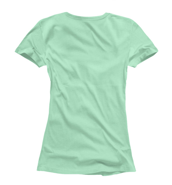 Женская футболка с изображением Зумба цвета Белый