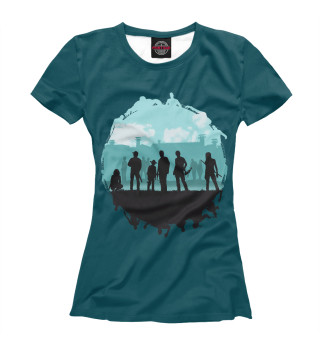 Женская футболка The Walking Dead