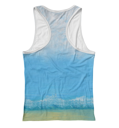 

Майки борцовки Print Bar, Белый, Синий кит