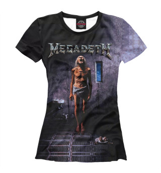 Женская футболка Megadeth