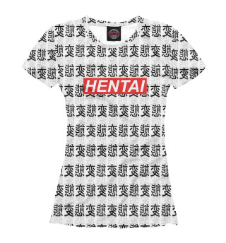 Футболка для девочек Hentai