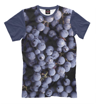Мужская футболка Виноград