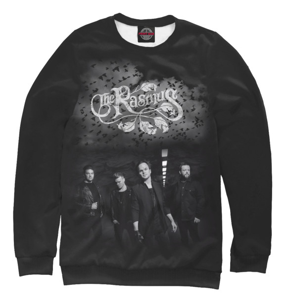Свитшот для мальчиков с изображением The Rasmus цвета Белый