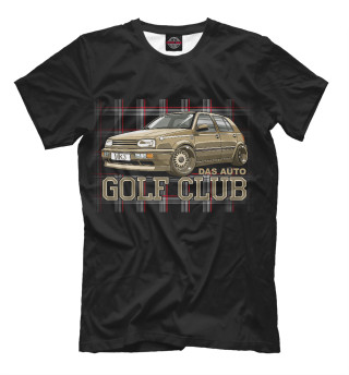 Мужская футболка Golf mk3