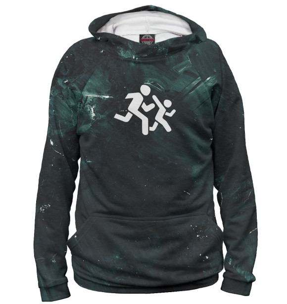 Женское худи с изображением Дима Масленников цвета Белый