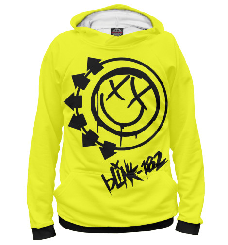 

Худи Print Bar, Белый, Black Smile