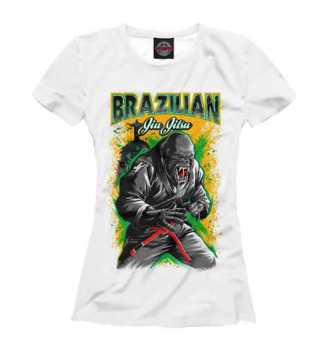 

Футболки Print Bar, Белый, Brazilian Jiu-Jitsu