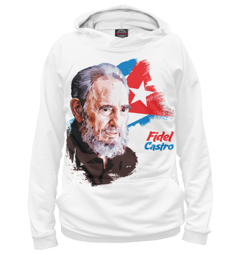 

Худи Print Bar, Белый, Fidel Castro