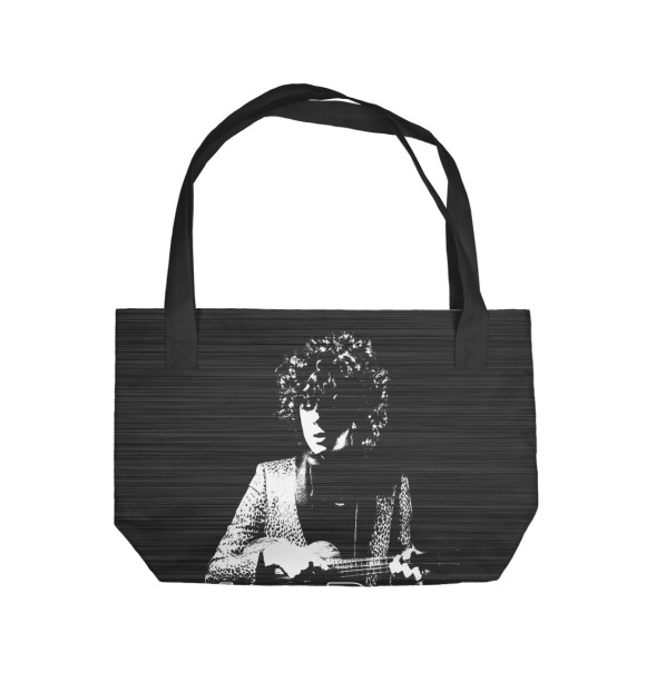 Пляжная сумка с изображением Laura Pergolizzi цвета 