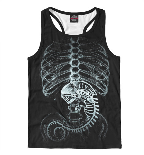 

Майки борцовки Print Bar, Белый, Чужой