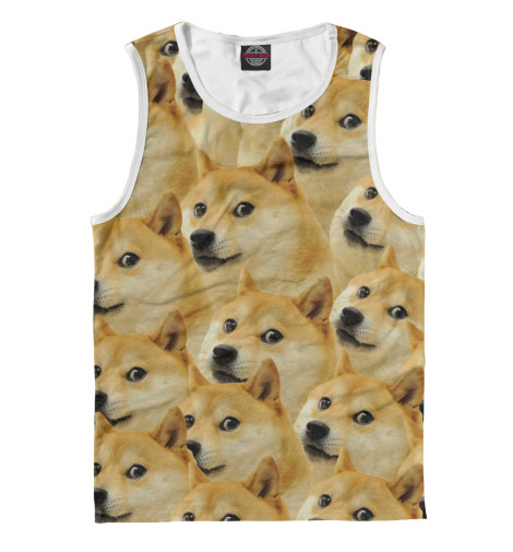 

Майки Print Bar, Белый, Doge