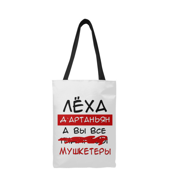 Сумка-шоппер с изображением Леха цвета 