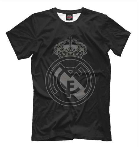 

Футболки Print Bar, Черный, FC Real Black Logo