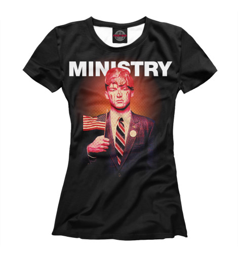 

Футболки Print Bar, Белый, Ministry