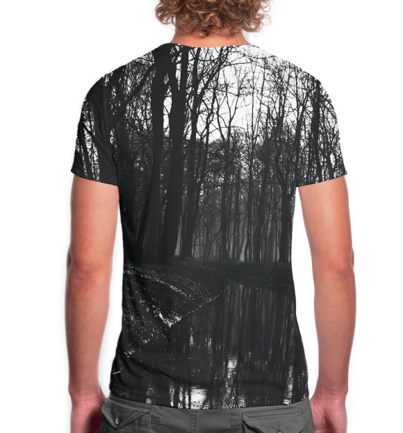 Мужская футболка с изображением Dead by Daylight цвета Белый