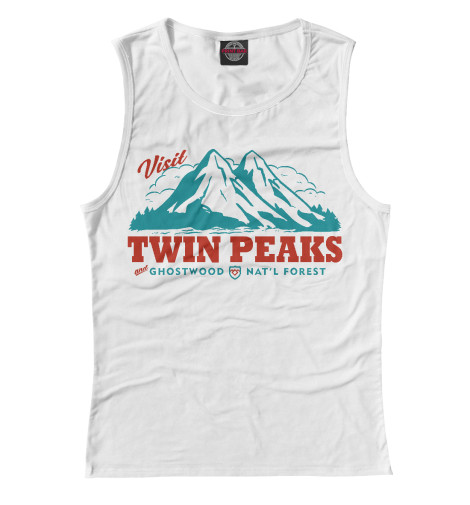 

Майки Print Bar, Белый, Твин Пикс