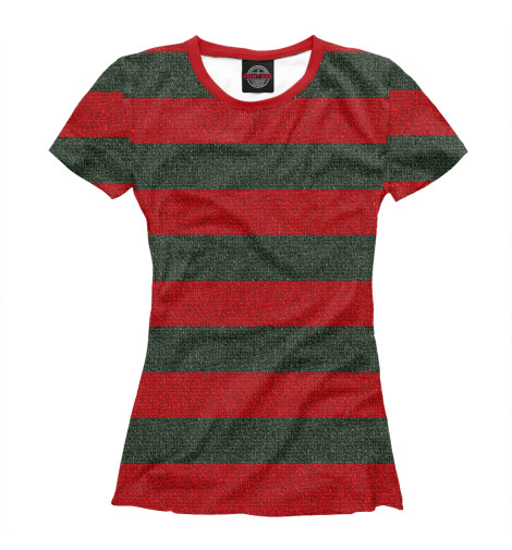 

Футболки Print Bar, Белый, Freddy Krueger Uniform