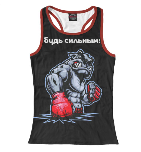 

Майки борцовки Print Bar, Белый, Warrior