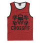 Мужская майка Crossfit Skull