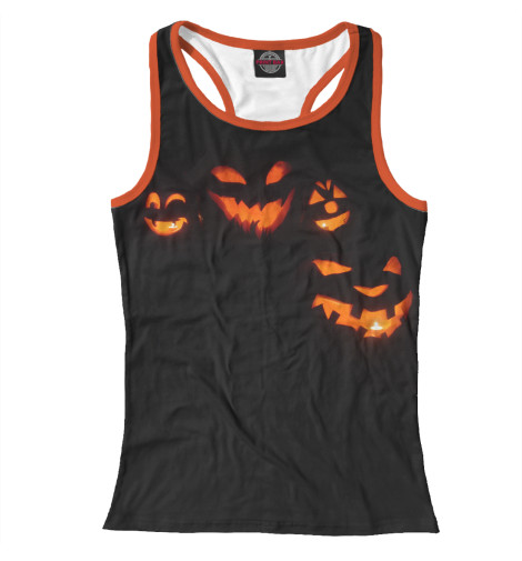 

Майки борцовки Print Bar, Белый, Смеющиеся тыквы