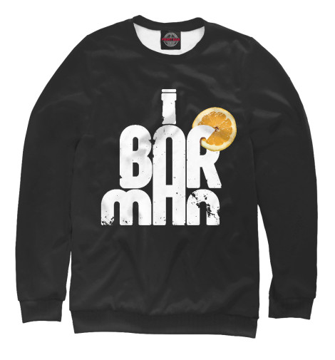 

Свитшоты Print Bar, Белый, Barman