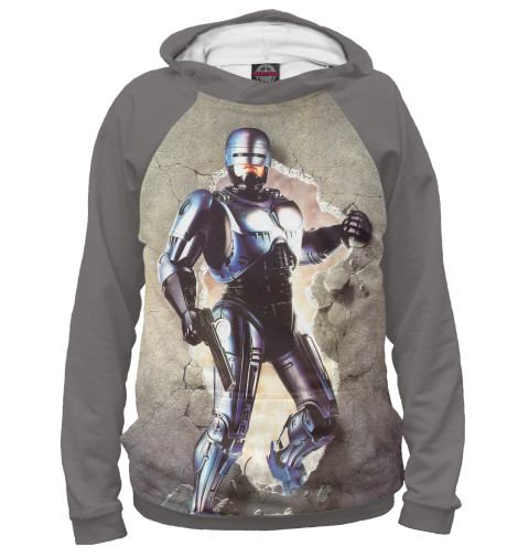 

Худи Print Bar, Белый, Robocop