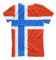 Мужская футболка Норвегия