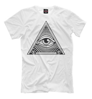 Мужская футболка Всевидящее око