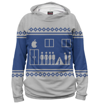 Свитер с оленями