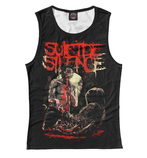 

Майки Print Bar, Белый, Suicide Silence