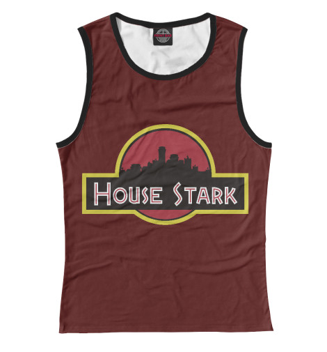 

Майки Print Bar, Белый, House Stark