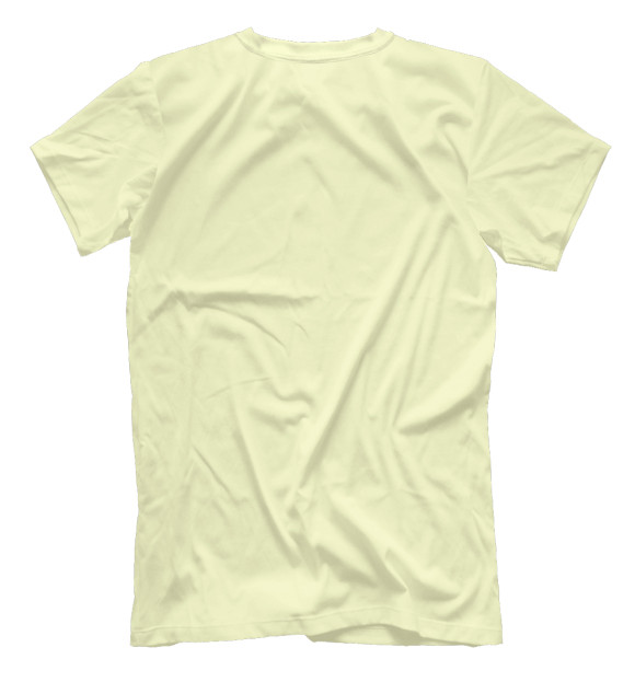 Мужская футболка с изображением Карты цвета Белый
