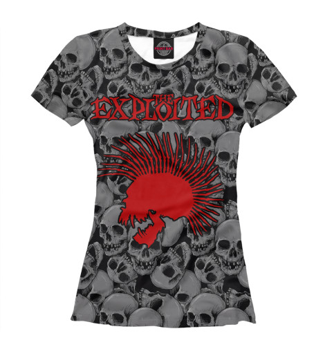 

Футболки Print Bar, Белый, The Exploited