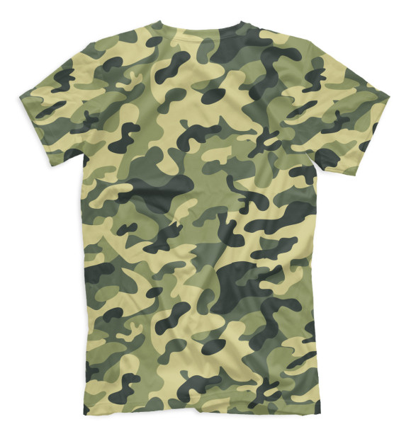 Мужская футболка с изображением Армия России цвета Белый