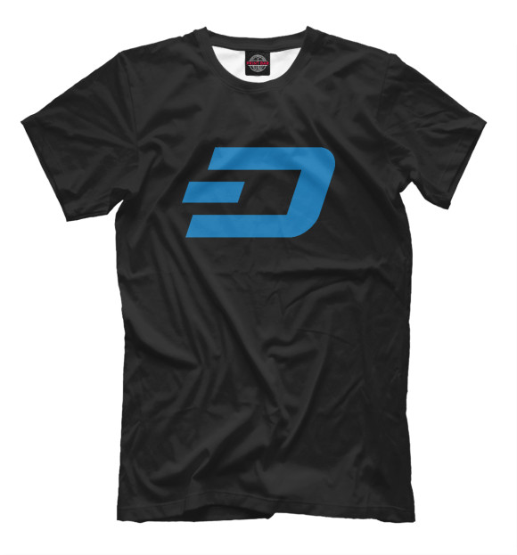 Футболка для мальчиков с изображением DASH цвета Черный