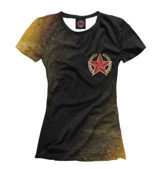 Женская футболка Советский Союз - Звезда