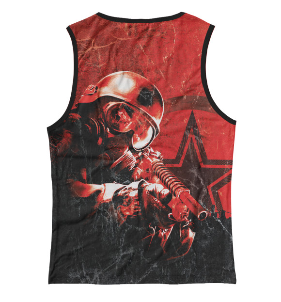 Майка для девочки с притом METRO 2033 цвета Белый Майка для девочки с изображением METRO 2033 цвета Белый