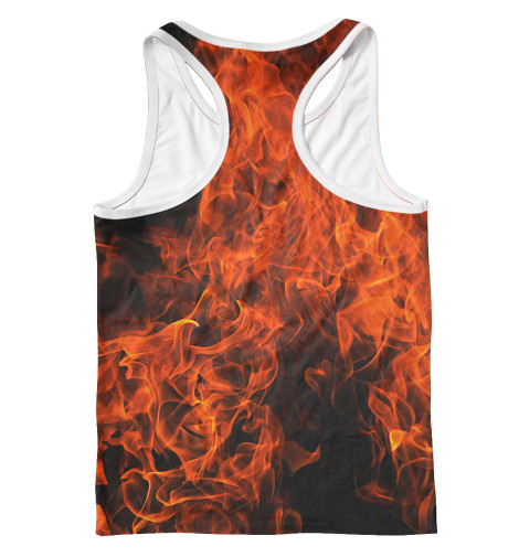 

Майки борцовки Print Bar, Белый, Огонь