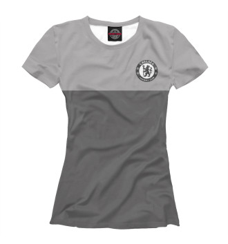 Женская Футболка FC Chelsea Grey Collection