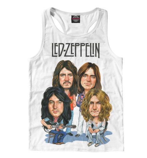 

Майки борцовки Print Bar, Белый, Led Zeppelin