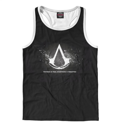 

Майки борцовки Print Bar, Белый, Assassin's Creed