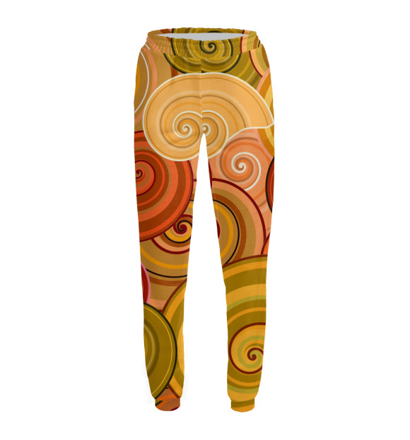 Женские спортивные штаны с изображением Улитки сознания цвета Белый