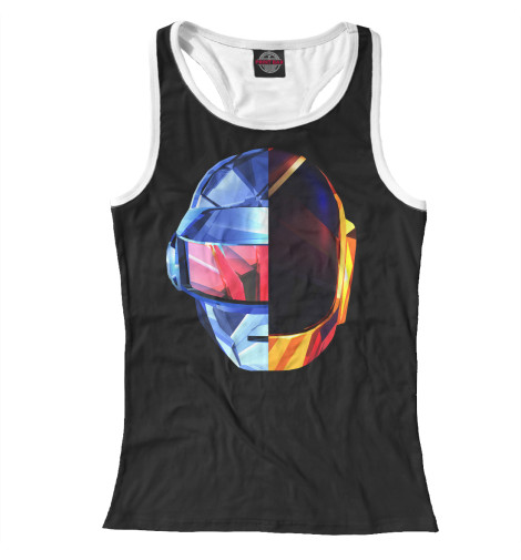 

Майки борцовки Print Bar, Белый, Duft punk