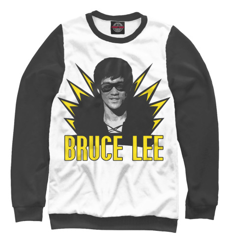 

Свитшоты Print Bar, Белый, Брюс Ли