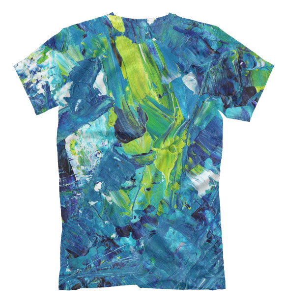 Футболка для мальчиков с изображением Art Chaos цвета Белый